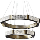 Hammerton Studio - Glacier Double Tier, 32-Inch - CHB0061-2B-HB-GC-CA1-L1 - Canada Light Shop