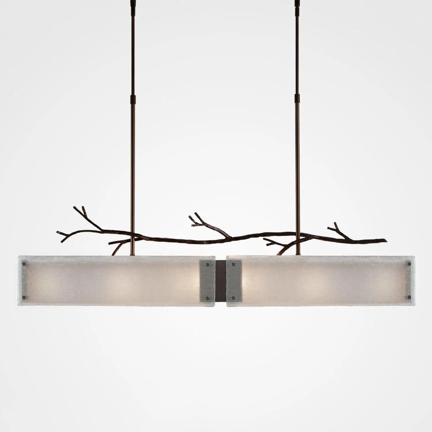 Hammerton Studio - Ironwood LED Linear Suspension, 44-Inch - PLB0032-0A-RB-FG-001-L1 - Canada Light Shop