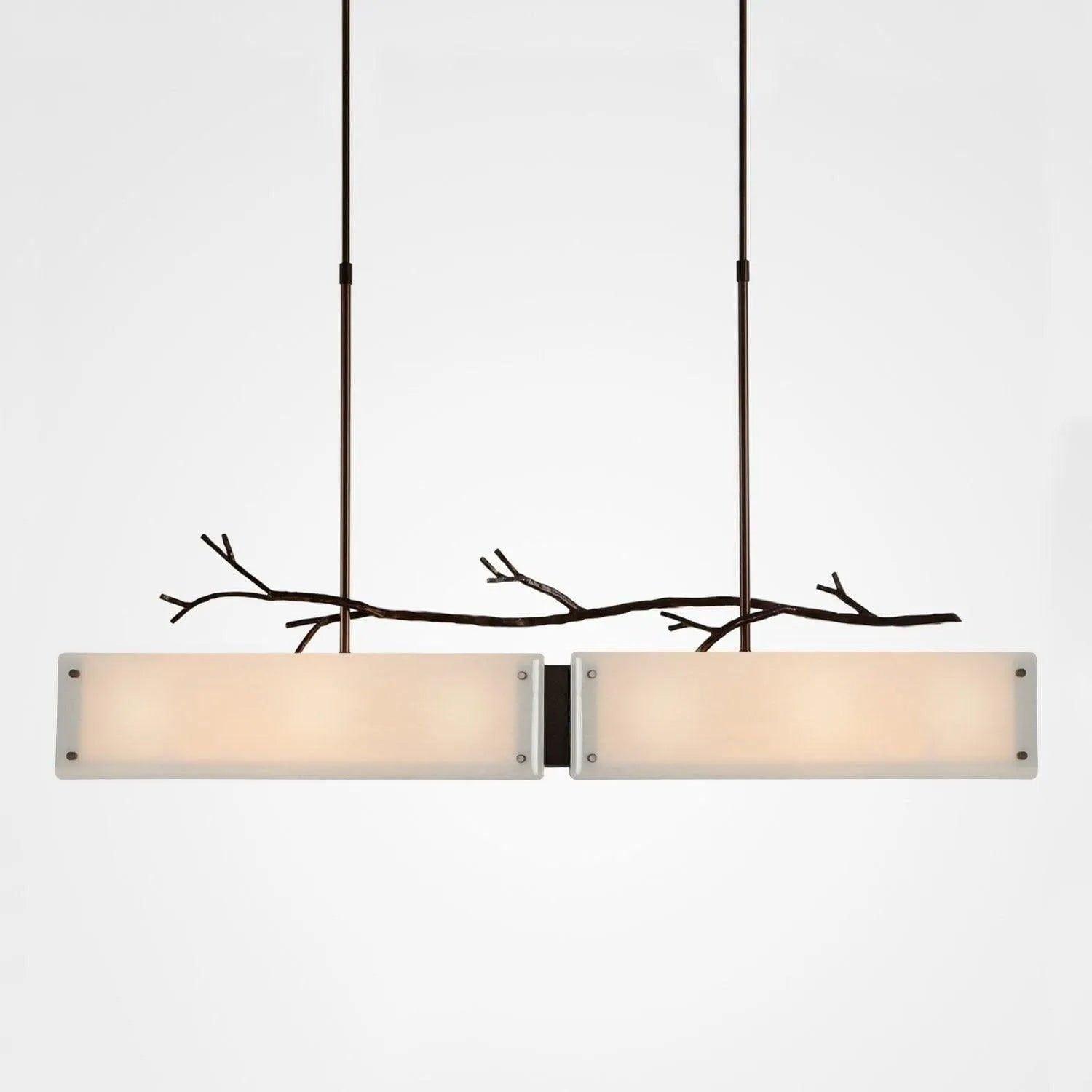 Hammerton Studio - Ironwood LED Linear Suspension, 44-Inch - PLB0032-0A-RB-IW-001-L1 - Canada Light Shop