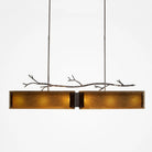 Hammerton Studio - Ironwood LED Linear Suspension, 44-Inch - PLB0032-0A-SN-BG-001-L1 - Canada Light Shop