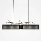 Hammerton Studio - Ironwood LED Linear Suspension, 44-Inch - PLB0032-0A-SN-SG-001-L1 - Canada Light Shop