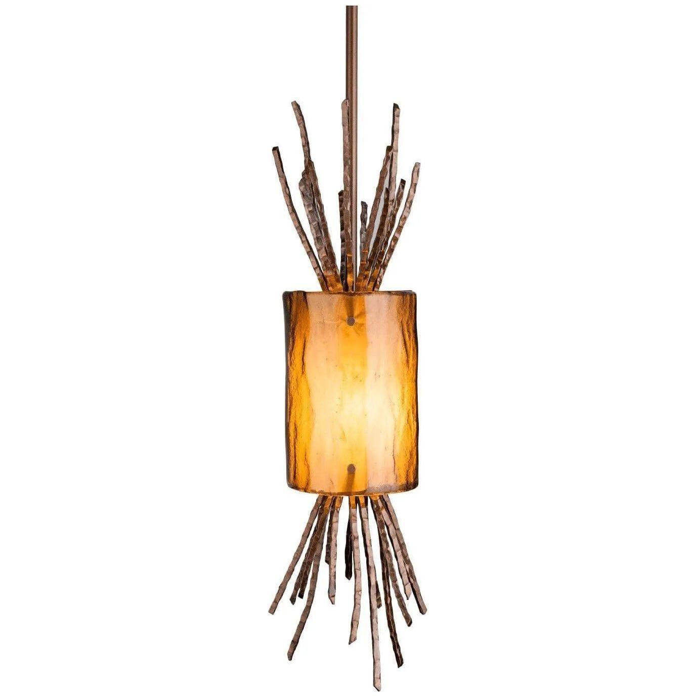 Hammerton Studio - Ironwood Thistle Pendant - LAB0032-0D-RB-BG-001-E2 - Canada Light Shop