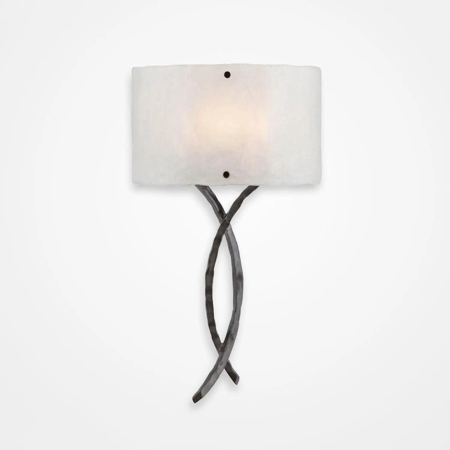 Hammerton Studio - Ironwood Twist Cover Sconce - CSB0032-0C-GM-FG-E2 - Canada Light Shop