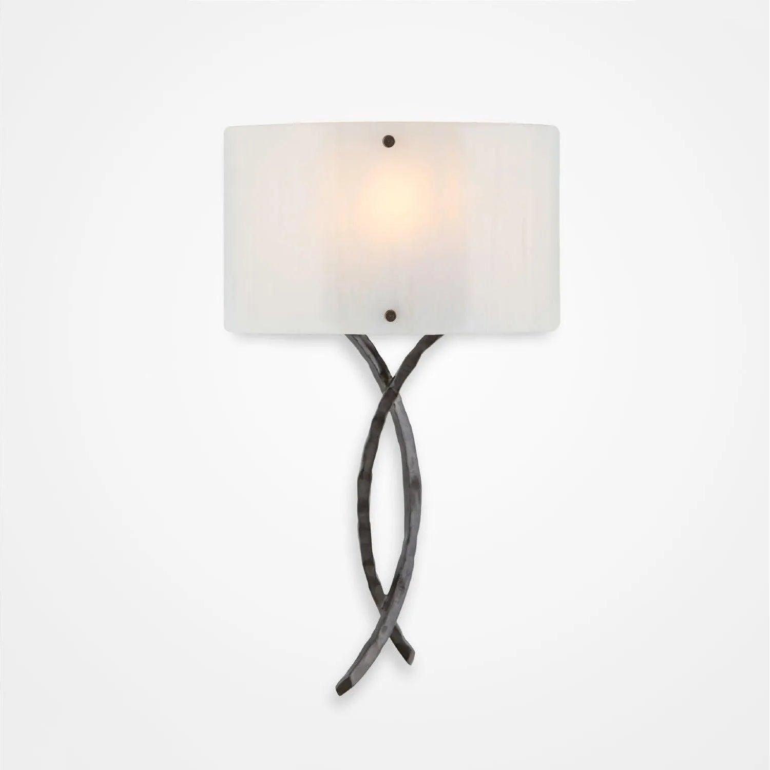 Hammerton Studio - Ironwood Twist Cover Sconce - CSB0032-0C-GM-IW-E2 - Canada Light Shop