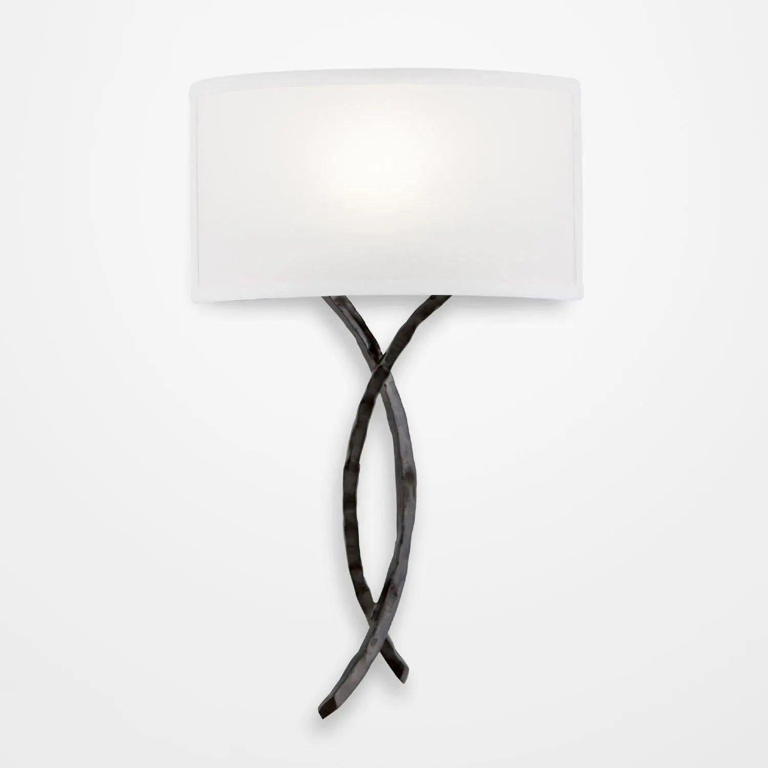Hammerton Studio - Ironwood Twist Cover Sconce - CSB0032-0C-GM-SH-E2 - Canada Light Shop