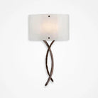 Hammerton Studio - Ironwood Twist Cover Sconce - CSB0032-0C-RB-FG-E2 - Canada Light Shop