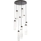Hammerton Studio - Ledgestone Round Multi-Port , 11-Light - CHB0056-11-MB-LC-C01-L1 - Canada Light Shop