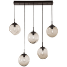 Hammerton Studio - Nebula Aster Linear Multi-Port, 5-Light - PLB0062-05-FB-B-C01-E2 - Canada Light Shop