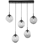 Hammerton Studio - Nebula Aster Linear Multi-Port, 5-Light - PLB0062-05-MB-S-C01-E2 - Canada Light Shop