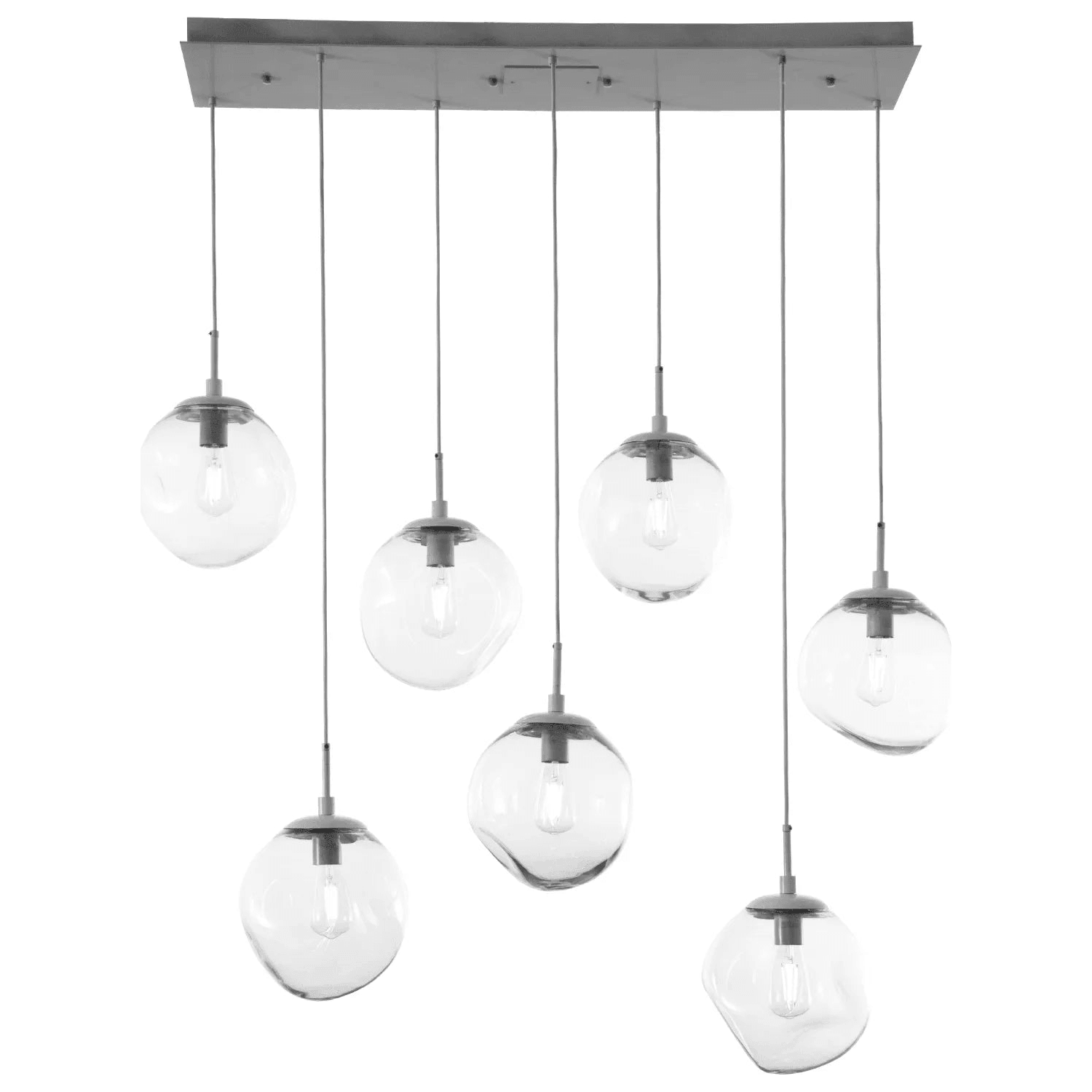 Hammerton Studio - Nebula Aster Linear Multi-Port, 7-Light - PLB0062-07-BS-C-C01-E2 - Canada Light Shop