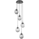 Hammerton Studio - Nebula Aster Round Multi-Port, 5-Light - CHB0062-05-MB-S-C01-E2 - Canada Light Shop