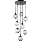 Hammerton Studio - Nebula Aster Round Multi-Port, 8-Light - CHB0062-08-MB-S-C01-E2 - Canada Light Shop