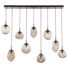 Hammerton Studio - Nebula Cosmos Linear Multi-Port, 9-Light - PLB0069-09-FB-GB-C01-L1 - Canada Light Shop