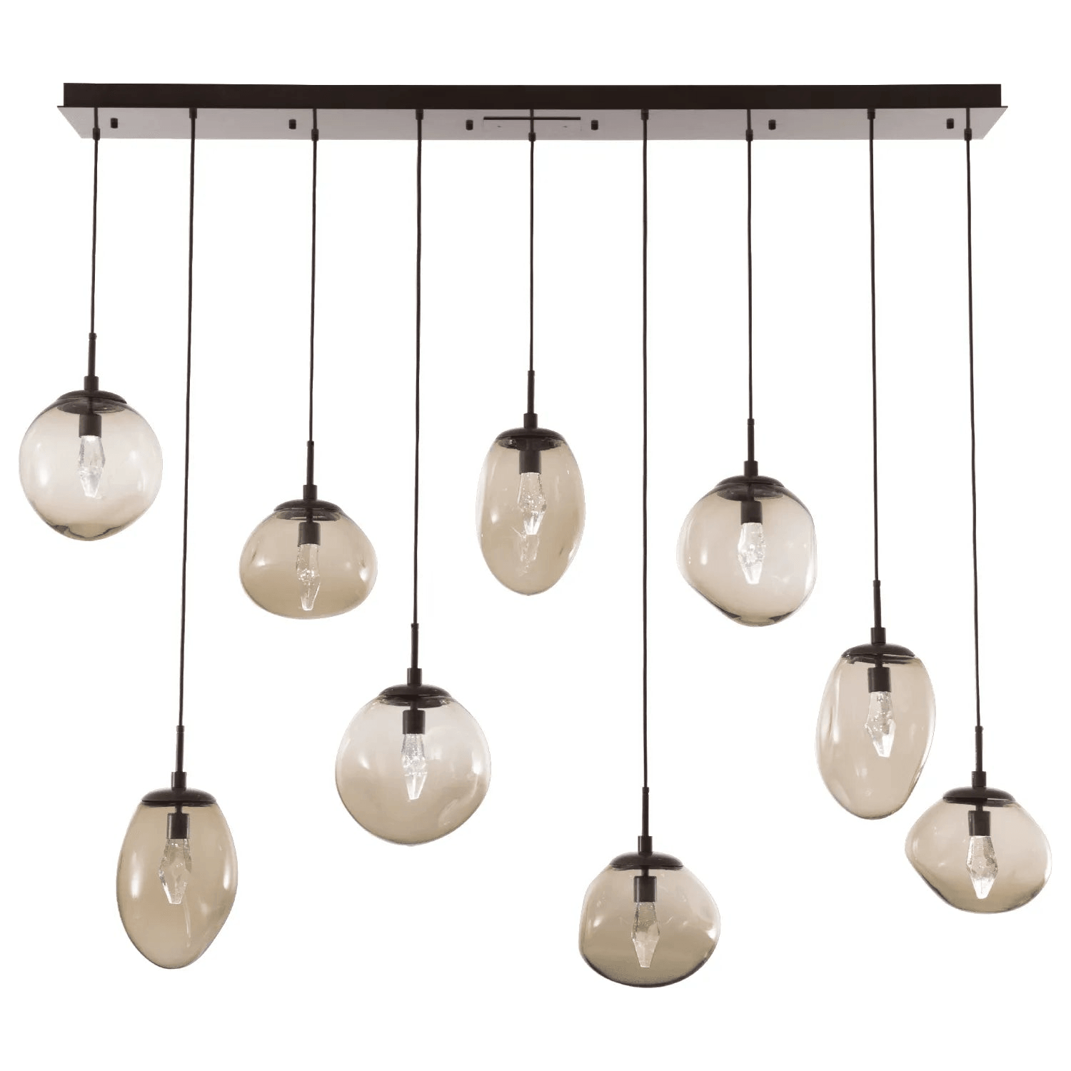 Hammerton Studio - Nebula Cosmos Linear Multi-Port, 9-Light - PLB0069-09-FB-GB-C01-L1 - Canada Light Shop