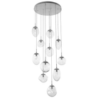 Hammerton Studio - Nebula Cosmos Round Multi-Port, 11-Light - CHB0069-11-BS-GC-C01-L1 - Canada Light Shop