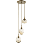 Hammerton Studio - Nebula Cosmos Round Multi-Port, 3-Light - CHB0065-03-GB-A-C01-E2 - Canada Light Shop