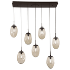 Hammerton Studio - Nebula Meteo Linear Multi-Port, 7-Light - PLB0063-07-FB-B-C01-E2 - Canada Light Shop