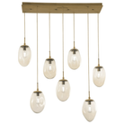 Hammerton Studio - Nebula Meteo Linear Multi-Port, 7-Light - PLB0063-07-GB-A-C01-E2 - Canada Light Shop
