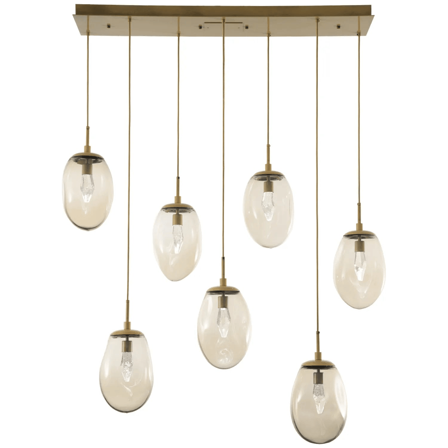 Hammerton Studio - Nebula Meteo Linear Multi-Port, 7-Light - PLB0067-07-GB-GA-C01-L1 - Canada Light Shop