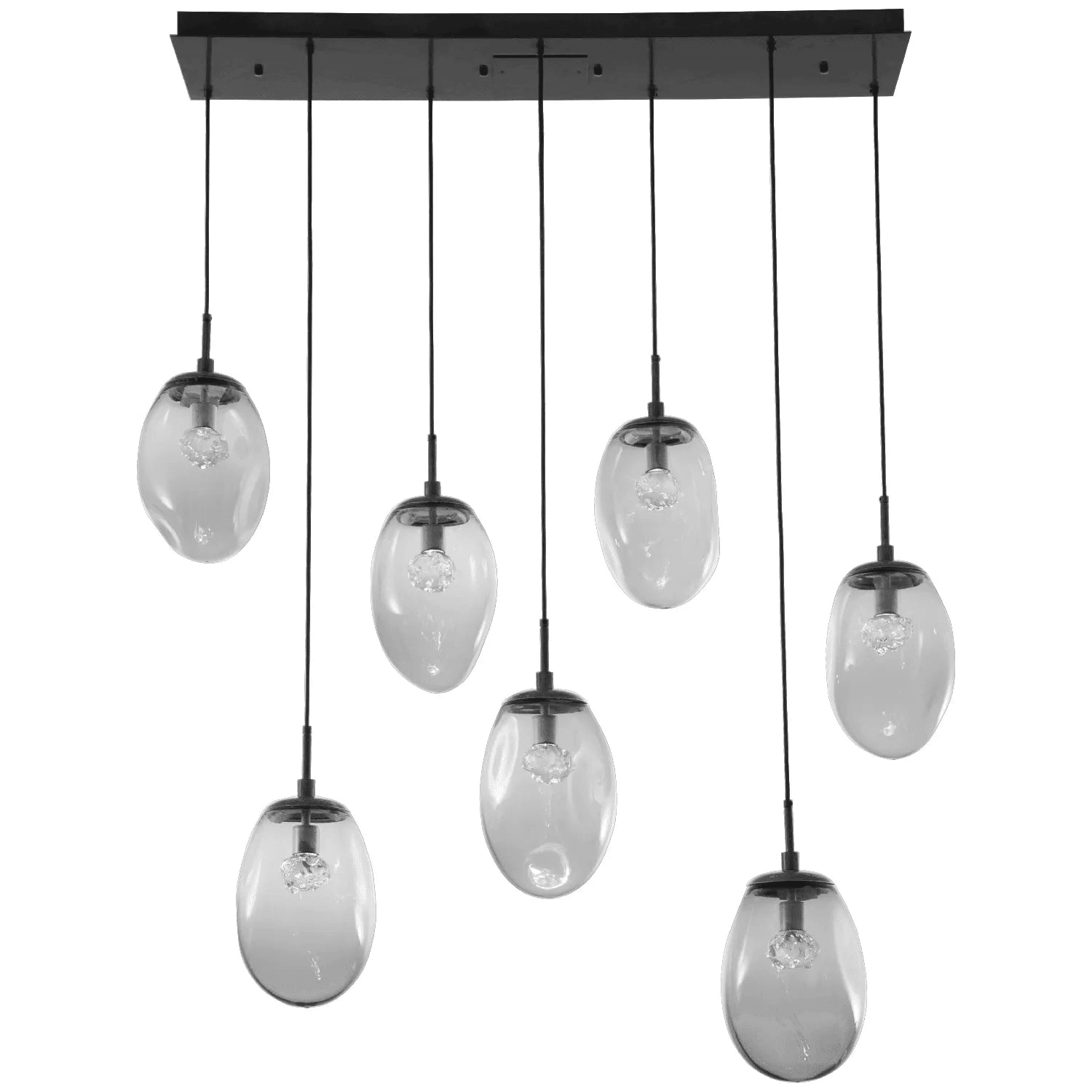 Hammerton Studio - Nebula Meteo Linear Multi-Port, 7-Light - PLB0067-07-MB-FS-C01-L1 - Canada Light Shop