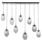 Hammerton Studio - Nebula Meteo Linear Multi-Port, 9-Light - PLB0063-09-MB-S-C01-E2 - Canada Light Shop