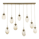 Hammerton Studio - Nebula Meteo Linear Multi-Port, 9-Light - PLB0067-09-GB-GA-C01-L1 - Canada Light Shop
