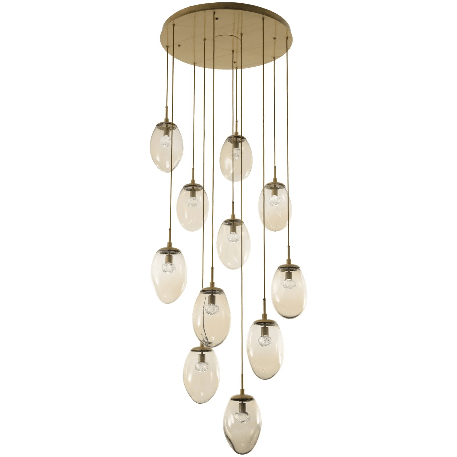 Hammerton Studio - Nebula Meteo Round Multi-Port, 11-Light - CHB0067-11-GB-FA-C01-L1 - Canada Light Shop