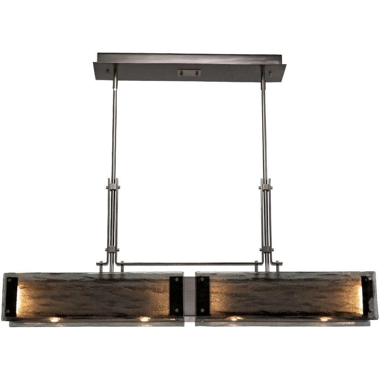 Hammerton Studio - Nebula Meteo Square Multi-Port, 9-Light - CHB0063-09-GB-A-C01-E2 - Canada Light Shop