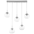 Hammerton Studio - Nebula Nova Linear Multi-Port, 5-Light - PLB0064-05-BS-C-C01-E2 - Canada Light Shop