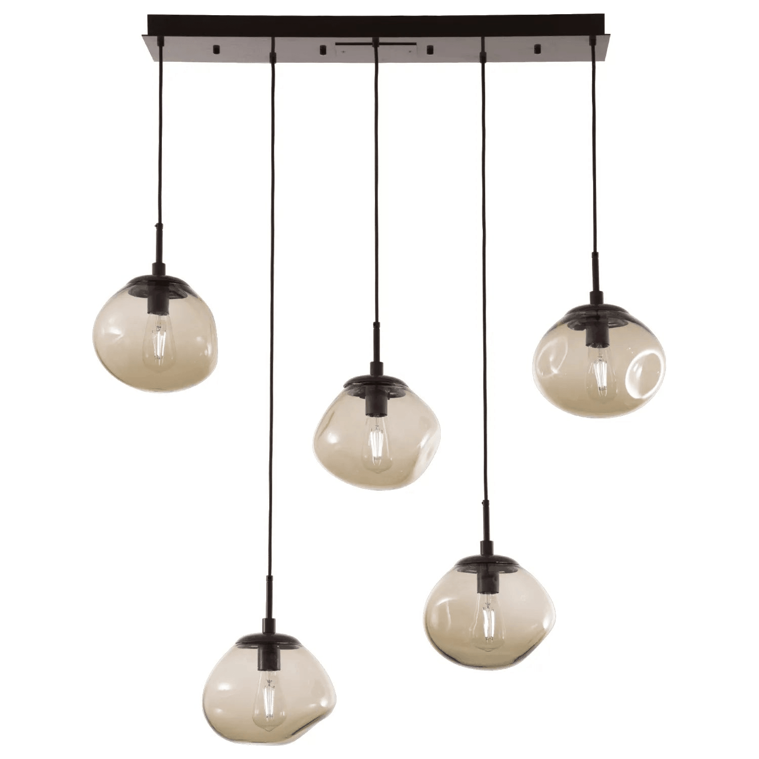 Hammerton Studio - Nebula Nova Linear Multi-Port, 5-Light - PLB0064-05-FB-B-C01-E2 - Canada Light Shop