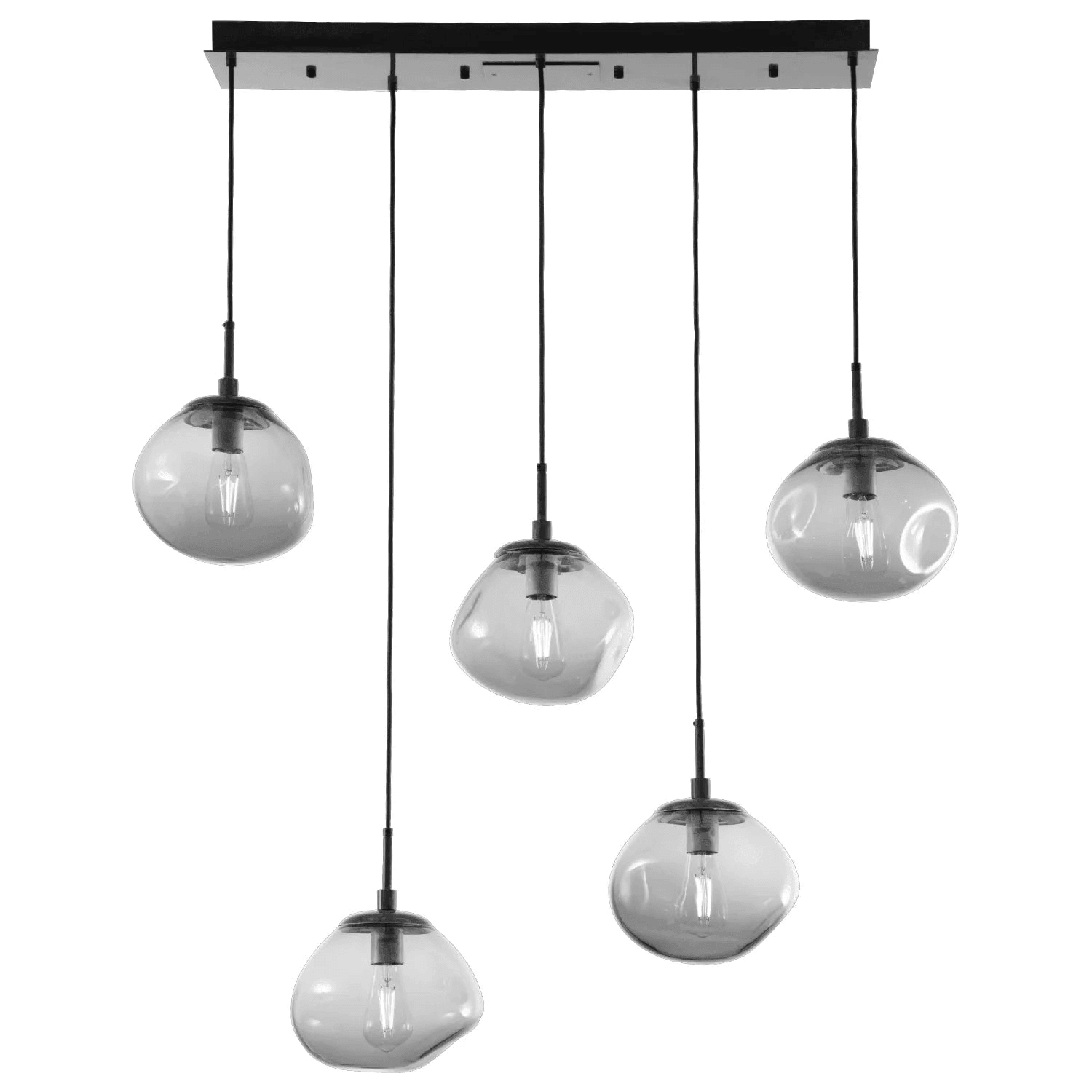 Hammerton Studio - Nebula Nova Linear Multi-Port, 5-Light - PLB0064-05-MB-S-C01-E2 - Canada Light Shop