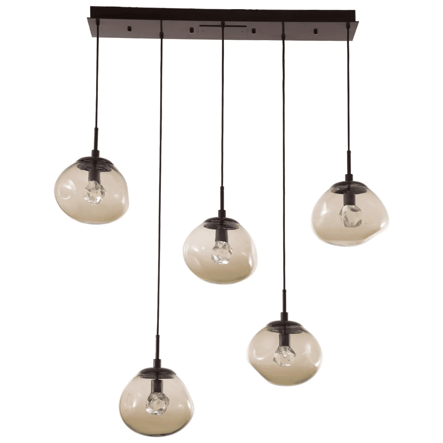 Hammerton Studio - Nebula Nova Linear Multi-Port, 5-Light - PLB0068-05-FB-ZB-C01-L1 - Canada Light Shop