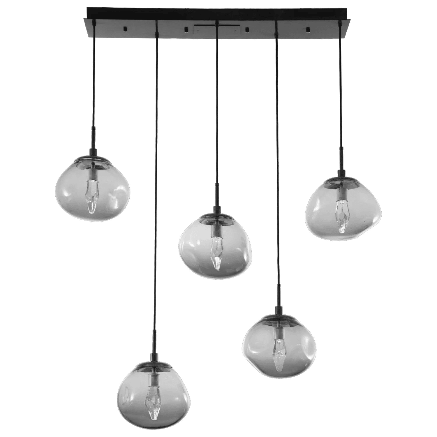 Hammerton Studio - Nebula Nova Linear Multi-Port, 5-Light - PLB0068-05-MB-GS-C01-L1 - Canada Light Shop