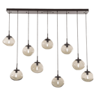 Hammerton Studio - Nebula Nova Linear Multi-Port, 9-Light - PLB0064-09-FB-B-C01-E2 - Canada Light Shop