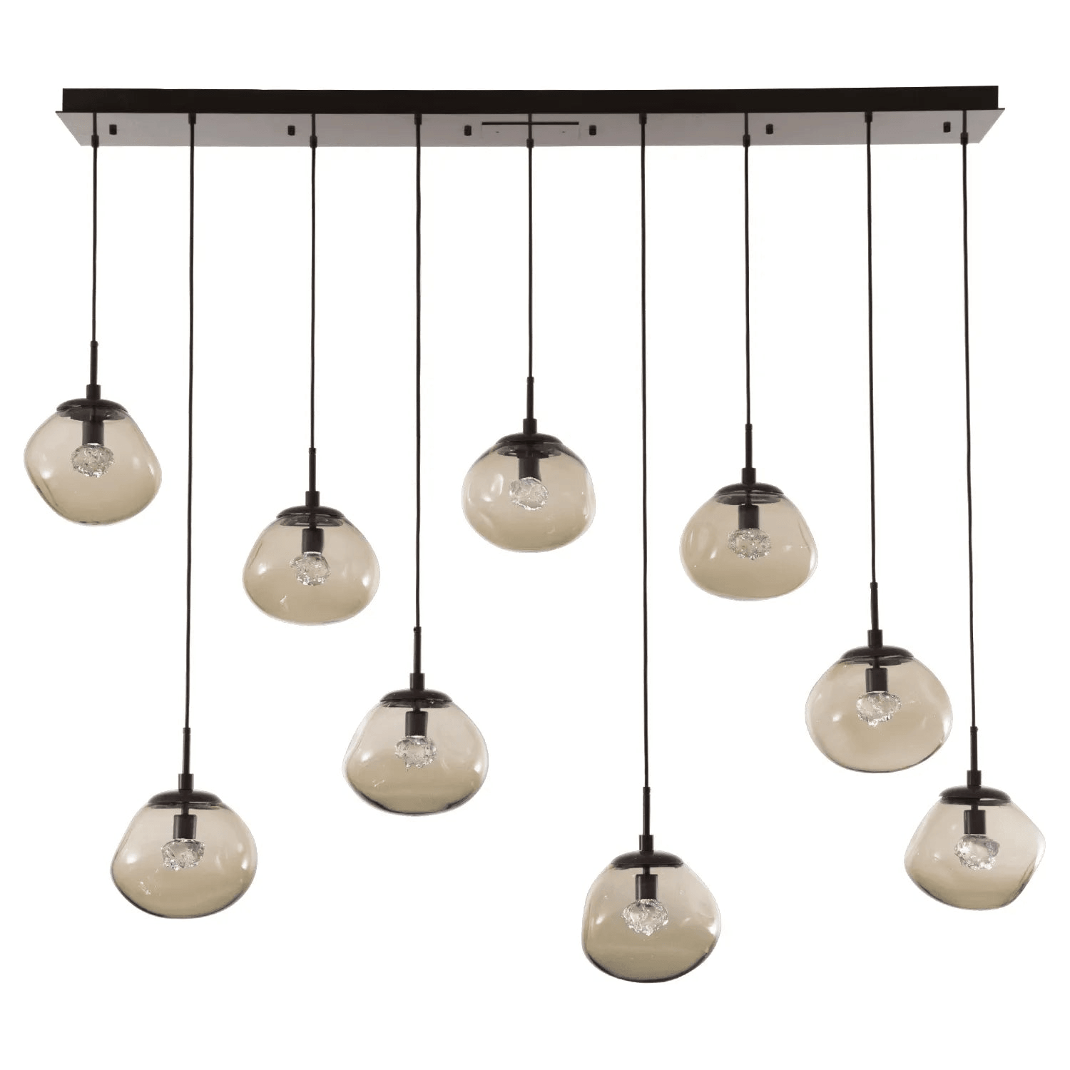 Hammerton Studio - Nebula Nova Linear Multi-Port, 9-Light - PLB0068-09-FB-FB-C01-L1 - Canada Light Shop
