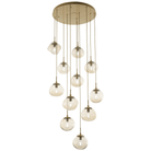 Hammerton Studio - Nebula Nova Round Multi-Port, 11-Light - CHB0064-11-BS-A-C01-E2 - Canada Light Shop