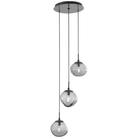 Hammerton Studio - Nebula Nova Round Multi-Port, 3-Light - CHB0064-03-MB-S-C01-E2 - Canada Light Shop