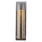 Hammerton Studio - Outdoor Medium Round Cover Sconce with Metalwork - ODB0054-26-SB-BG-G1 - Canada Light Shop