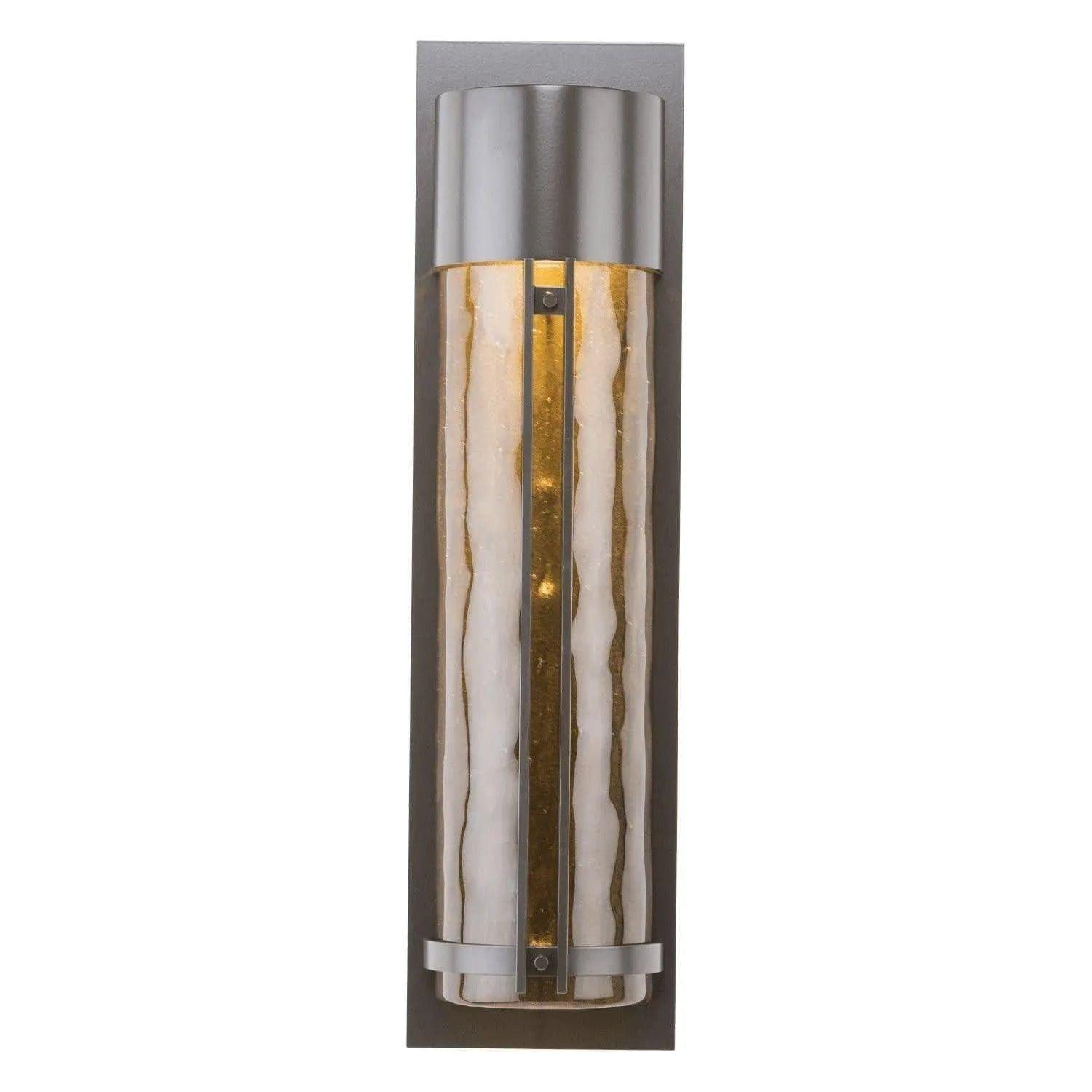 Hammerton Studio - Outdoor Medium Round Cover Sconce with Metalwork - ODB0054-26-SB-BG-L2 - Canada Light Shop