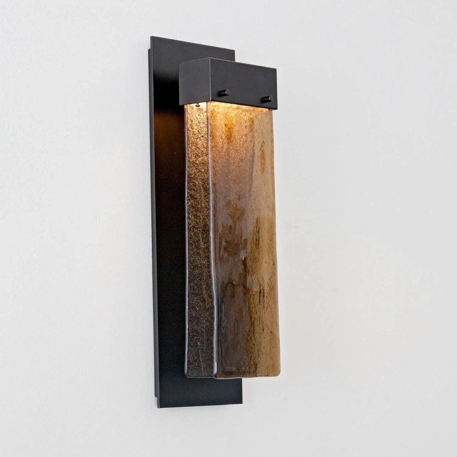 Hammerton Studio - Parallel Glass Indoor Sconce - IDB0042-1A-MB-BG-L1 - Canada Light Shop