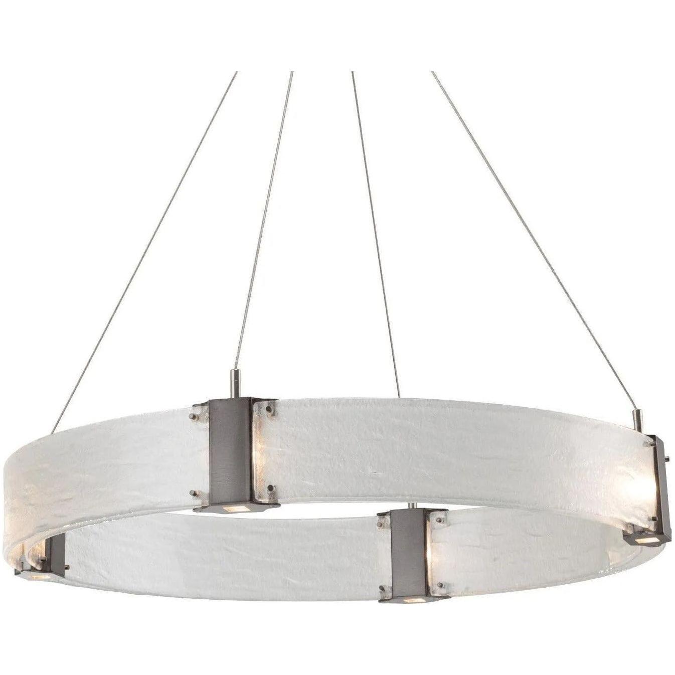 Hammerton Studio - Parallel Ring Chandelier, 33-Inch - CHB0042-33-GM-CG-CA1-L1 - Canada Light Shop