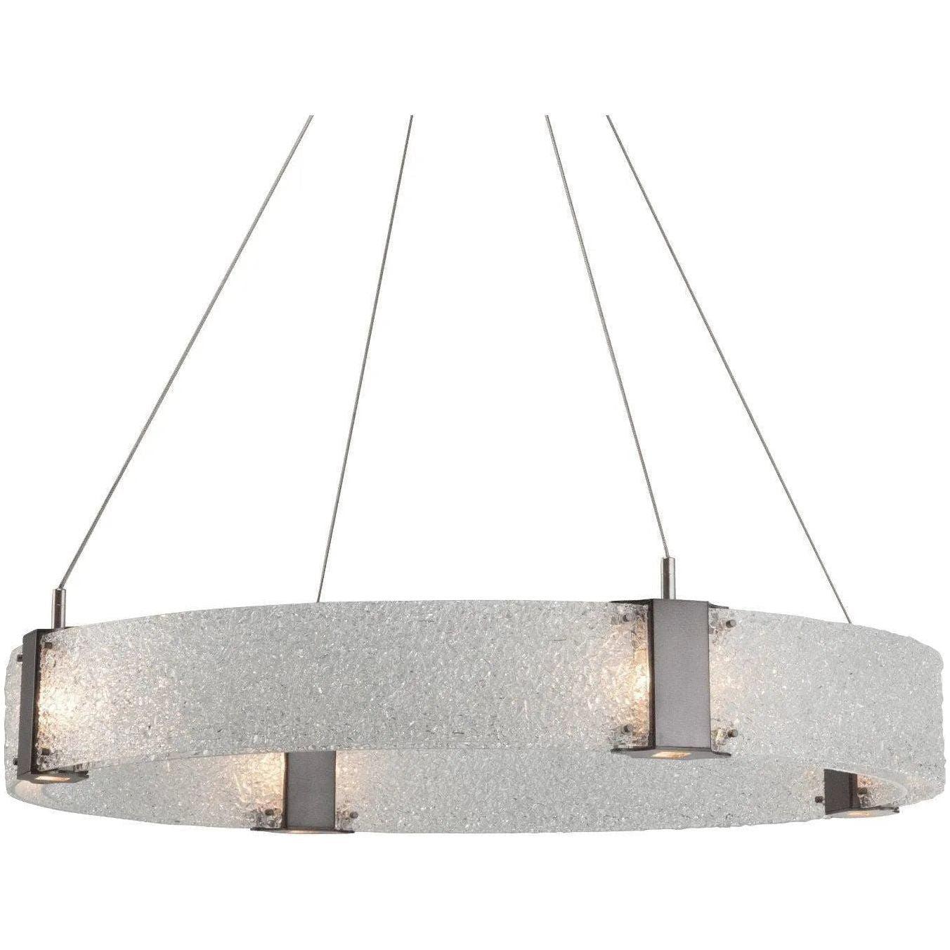 Hammerton Studio - Parallel Ring Chandelier, 33-Inch - CHB0042-33-GM-CR-CA1-L1 - Canada Light Shop