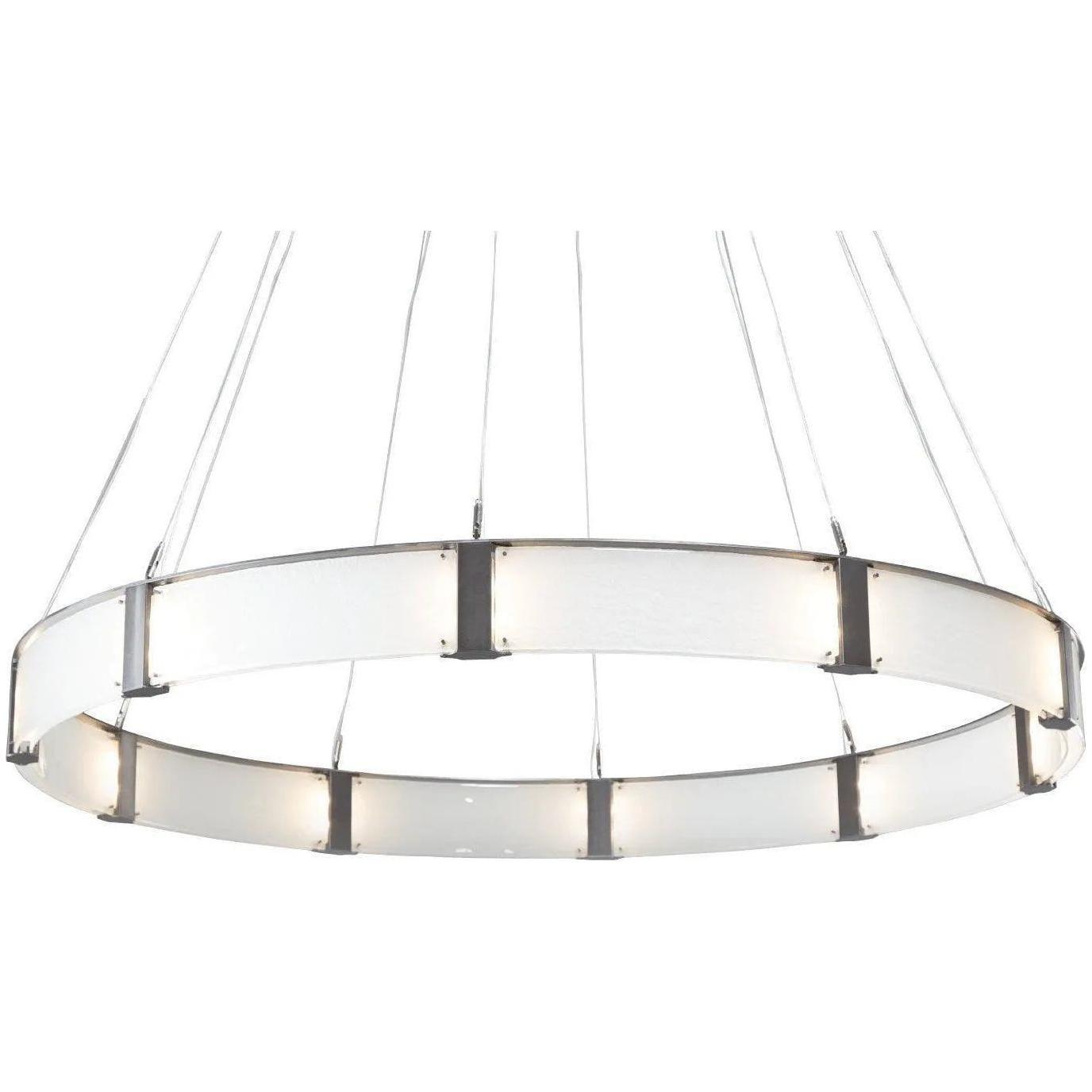 Hammerton Studio - Parallel Ring Chandelier, 72-Inch - CHB0042-72-BS-CG-CA1-L1 - Canada Light Shop