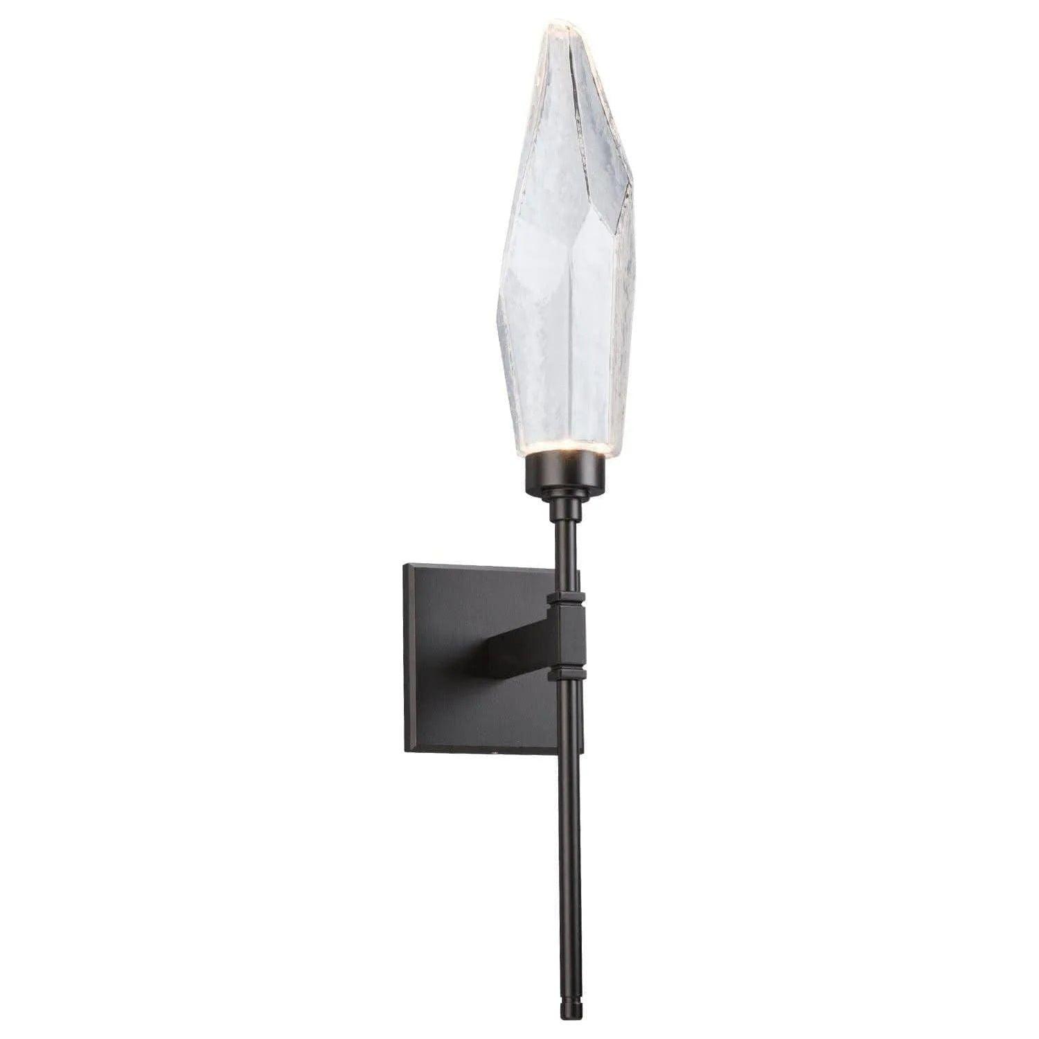 Hammerton Studio - Rock Crystal Indoor Belvedere Sconce - IDB0050-07-MB-CC-L1 - Canada Light Shop