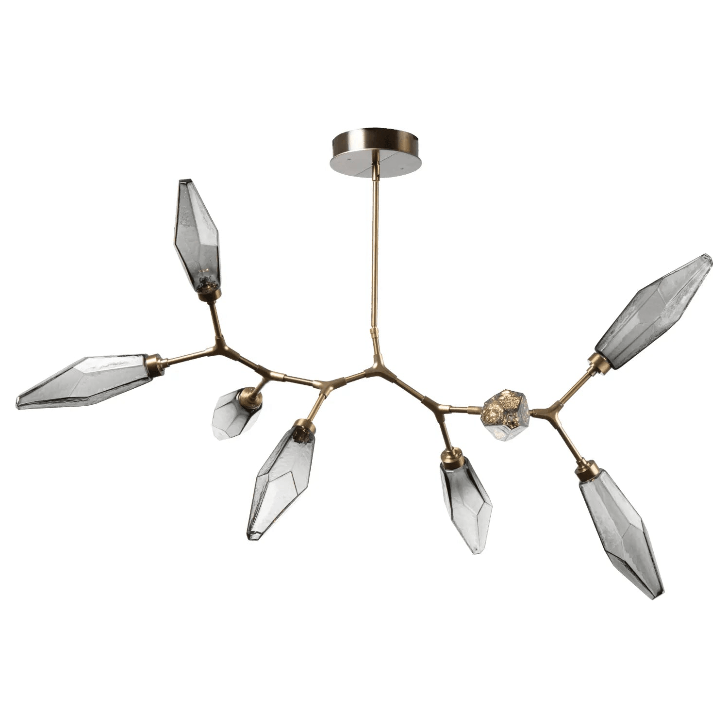 Hammerton Studio - Rock Crystal Modern Branch, 8 PC - PLB0050-BB-HB-CB-001-L1 - Canada Light Shop