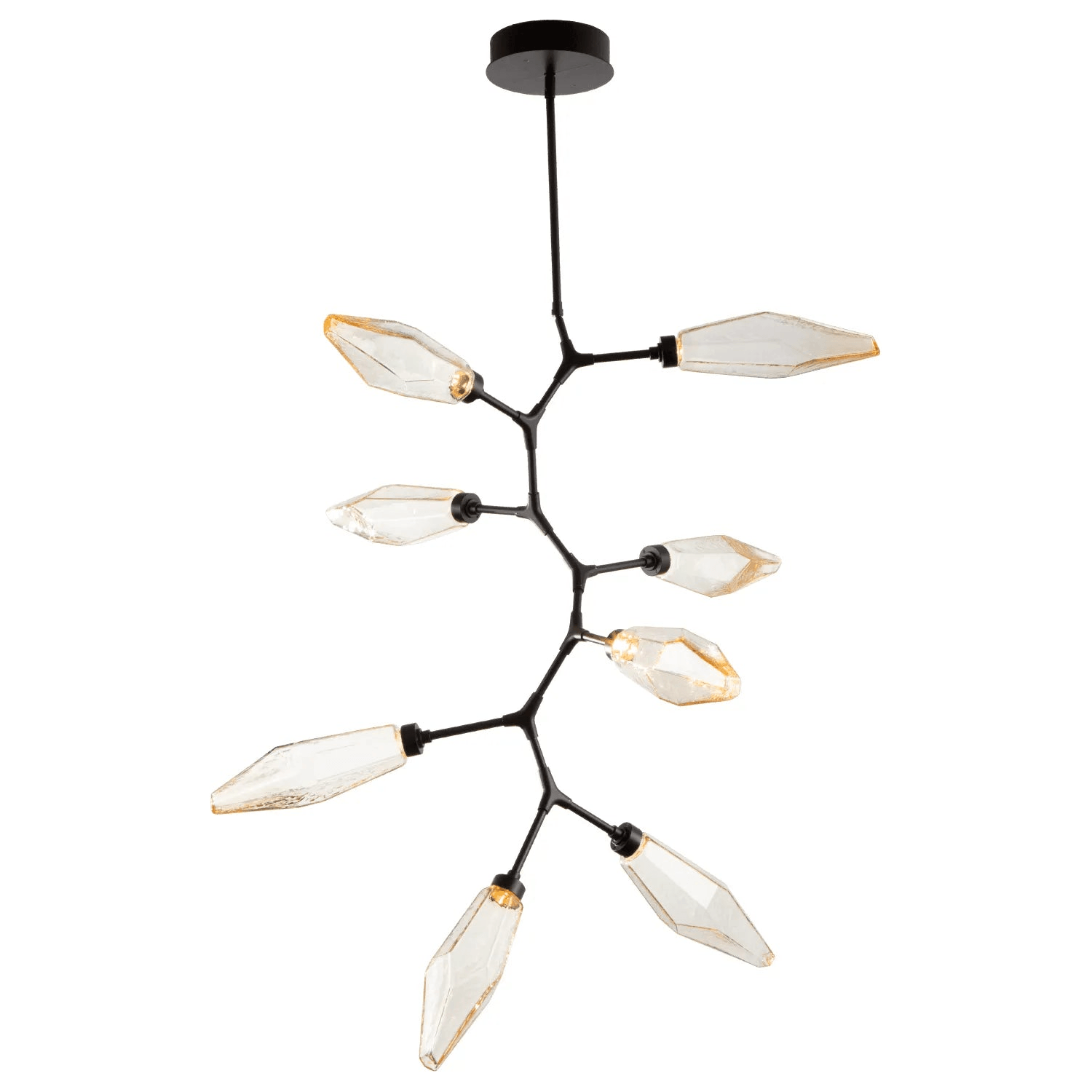 Hammerton Studio - Rock Crystal Modern Vine, 8 PC - CHB0050-VB-SN-CA-001-L1 - Canada Light Shop