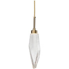 Hammerton Studio - Rock Crystal Pendant, 15-Inch - LAB0050-15-HB-CC-C01-L1 - Canada Light Shop