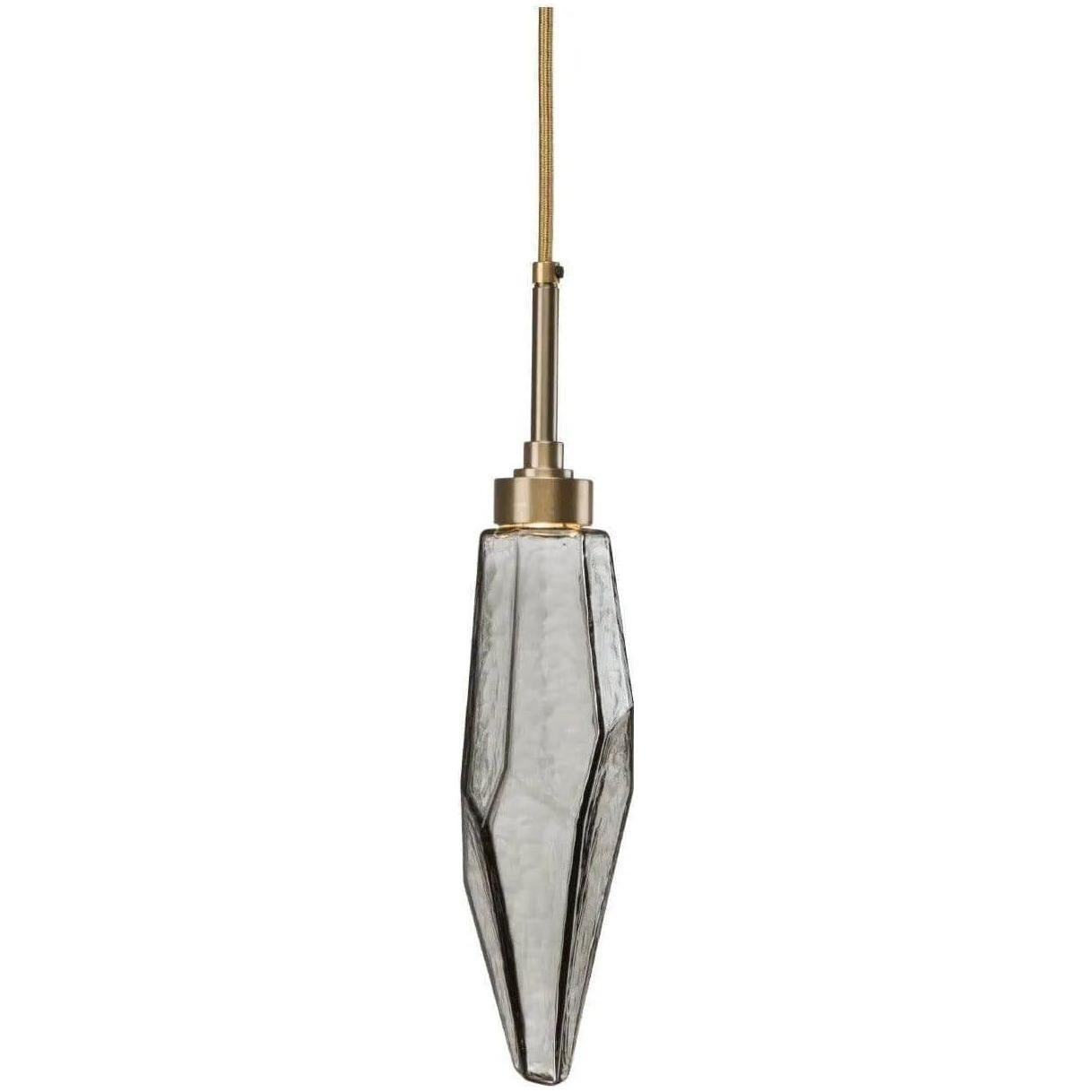 Hammerton Studio - Rock Crystal Pendant, 15-Inch - LAB0050-15-HB-CS-C01-L1 - Canada Light Shop