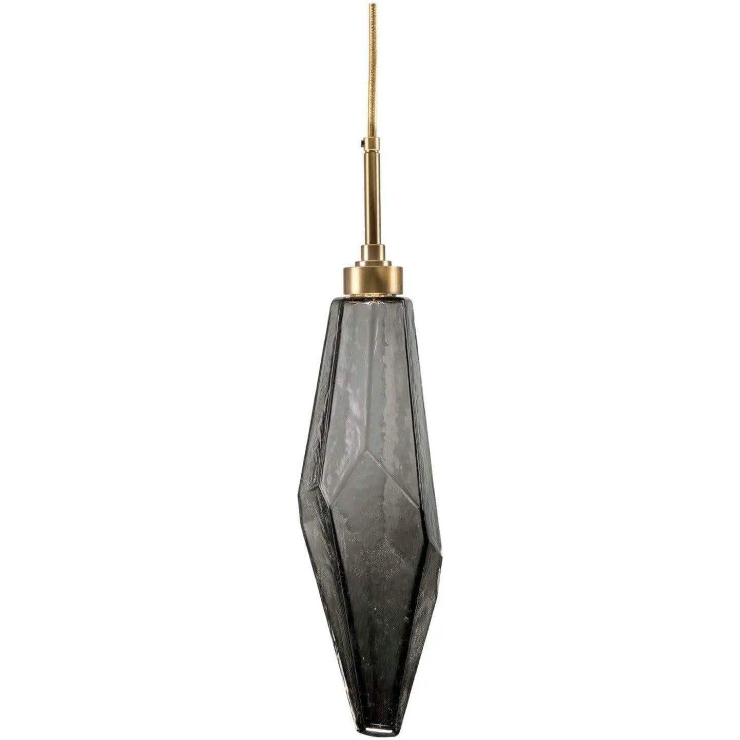 Hammerton Studio - Rock Crystal Pendant, 19-Inch - LAB0050-19-HB-CS-C01-L1 - Canada Light Shop