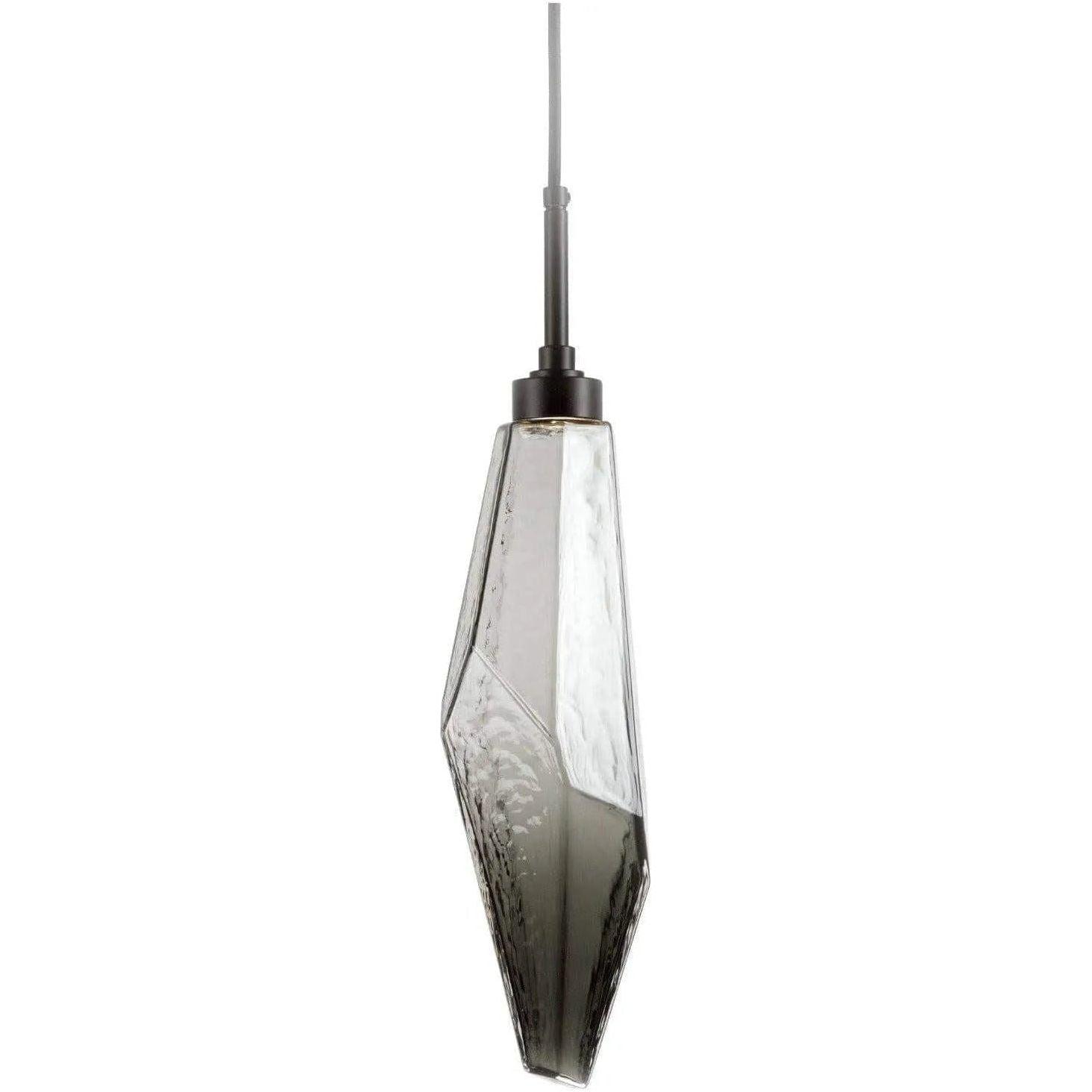 Hammerton Studio - Rock Crystal Pendant, 19-Inch - LAB0050-19-MB-CS-C01-L1 - Canada Light Shop